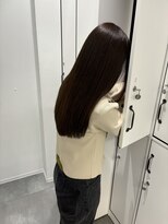 ウル 表参道(HOULe)&nbsp;艶髪ベージュ髪質改善ボブ顔まわりレイヤー20代30代40代[表参道]