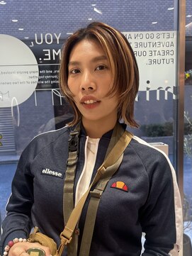 マイル 渋谷(mile) 【SATSUKI】ボブレイヤー / ハイライトデザイン