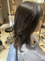 ルーブル(LOUVRE) 【Hitomi】イヤリングカラーインナーカラー ブルー