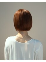 ファイブ ヘアー(FIV hair) ミニボブ×ベージュ