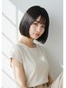【ご新規様】カット+ジアミンレスヘアカラー+４stepトリートメント[横浜駅]