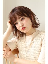 エクリフルール(equri fleur)&nbsp;外はねボブ×インナーカラー