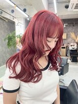 リル 溝の口(LiL)&nbsp;イメチェン/レッドブラウン/フルバング/似合わせカット/溝ノ口駅