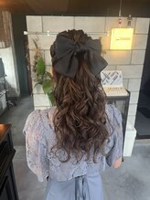 ヘアセットも受け付けてます◎