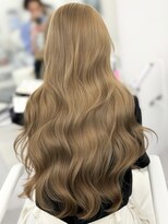 アマトウキョウスマートサロン(AMA TOKYO×Smart Salon)&nbsp;ヘーゼルベージュ　ブリーチなし　レイヤーカット　海外風