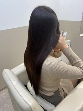 シュヴーブリヤン(cheveux brillants) 髪質改善トリートメントで髪の芯からのケア★ストレートロング