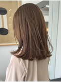＊ミディアムレイヤーカット顔周りレイヤーウルフハッシュカット