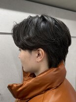 ニコ トウキョウ ロジック(nico TOKYO Logic) メンズセンターパートニュアンスパーマフェザーパーマ