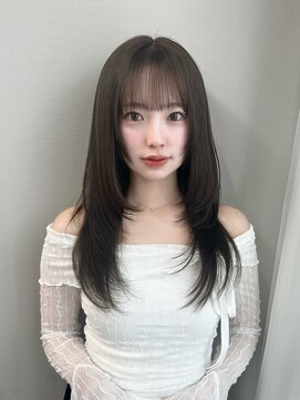 リッカ(LICCA) 【LICCA 伊崎優李】韓国ヘア/レイヤーカット/前髪/姫カット