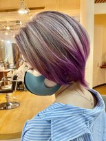 ブリッツ レボ(BLITZ-REVO)&nbsp;着物ヘア/大人ガーリー/ダークアッシュ/似合わせカット/柏駅