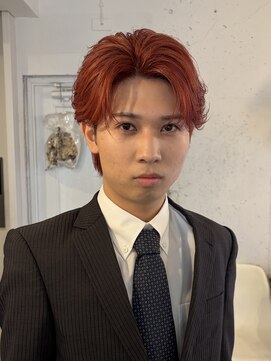 アルジャーノン グリーン(ALGERNON GREEN) センターパート　フェザーショート