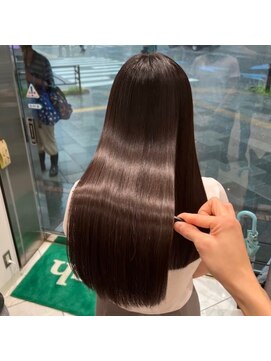 アッシュ 茗荷谷店(Ash) 茗荷谷レイヤーカット韓国ダブルカラー顔周り前髪カットボブ