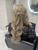 クラン 東心斎橋店(Clan) ハーフアップ/心斎橋ヘアセット