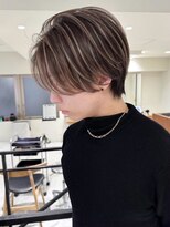 ゴカン バイ ジル ブラン 名古屋(Gokan by JIL BLAN) メンズパーマ曲がる縮毛矯正ハイライトショートカット20代30代40