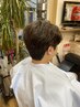 【男性用】平日17時入店まで!カット+カラー+顔剃り+シャンプー