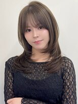 アビー(ABBEY3)&nbsp;顔周りカット小顔カット韓国ヘアくびれヘア フェイスレイヤー