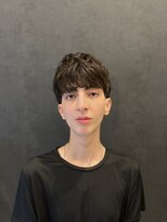 ザ スポッテッドボア 築地(THE SPOTTED) ニュアンスパーマ×マッシュヘア