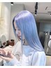 [ケアブリーチ2回]+ケアカラー+カット+2step AMASIAトリートメント