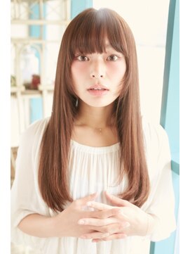 フレイムス ヘアアンドリラックス 東川口店(Frames hair&relax) 姫カット　大人かわいい　大人ロング