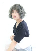 フェリシータ 緑地公園店(felicita) 抜け感グレージュ☆彡ひし形シルエットエアリーショート