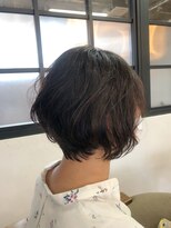 トハコ(&haco)&nbsp;くせを活かしたナチュラルウェーブボブ☆