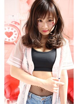 マーリャヘアー(mallia hair) くびれ外ハネセミロング☆彡