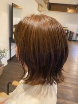 ヘア デザイン ルーシュ(HAIR DESIGN ruche) 切りっぱなしボブ