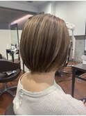 3Dハイライト×ミニボブ