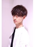 簡単スタイリング 柔らか束感 女子ウケ パーマッシュ