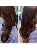 ピンクベージュ◎インナーピンク