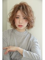 ローレン(LOREM)&nbsp;ボブ/ハイトーン/ふんわりショートボブ/大人ガーリー/フェミニン