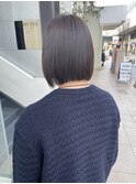 切りっぱなしショートボブミニボブ髪質改善ツヤ髪スタイル