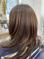 ヘアサロン プラス アーティスタ(hair salon + artista)&nbsp;ナチュラルバレイヤージュ