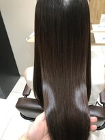 アニュー 北浦和店(ANEW)&nbsp;《髪質改善》根本から毛先のツヤ感セミロング