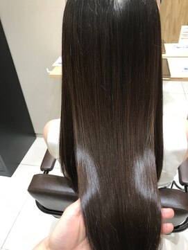 アニュー 北浦和店(ANEW) 《髪質改善》根本から毛先のツヤ感セミロング