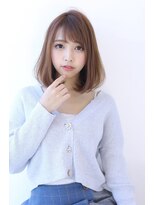 オーロ(ORO)&nbsp;20代30代40代50代斜めバンググレージュカラーシルキーベージュ