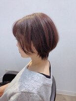 アリアバイエクラート 池袋店(ARiA by ECLART) 20代30代/池袋/小顔ひし形/ウルフ/ナチュラルボブ