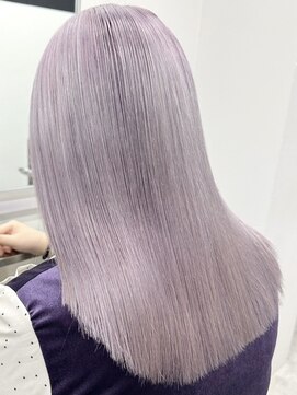 ウィコ 新宿(WICO) ホワイトラベンダーカラー[新宿駅/イメチェン/ハッシュカット]