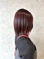 オブジェ シエル(obje't ciel)&nbsp;【obje't ciel】くびれボブ/チェリーブラウン【山口紗季】