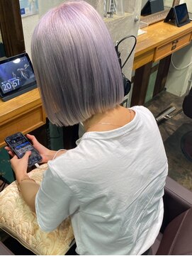 ロア 福岡天神本店(LORE) ダブルカラーベージュカラーケアブリーチカラーハイトーンカラー