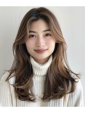 ルシードスタイル アウラ 松戸市五香(LUCIDO STYLE Aura) ロングスタイル【松戸・五香・白髪染め・カラー・髪質改善