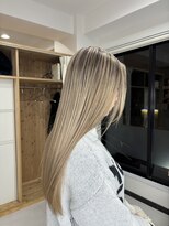 ヘアースタジオゼン アドバンス(hair studio Zen advance) シャドールーツバレイヤージュ/ブリーチ2回