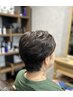 カット＋リタッチカラー（白髪染め・グレイカラー）＋マイクロバブル