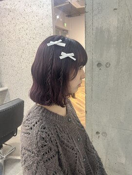 ラニヘアサロン(lani hair salon) ワインレッド♪