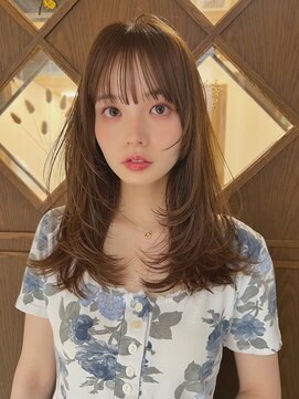 ブリンク(blink) オリーブベージュレイヤーミディアム