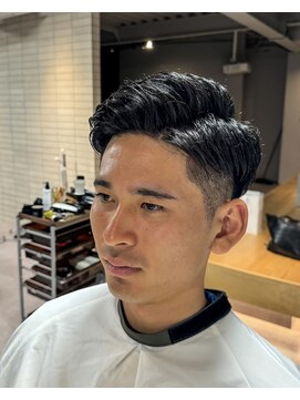 シード(SEAD) 七三ツーブロフェードアップバング【森田智希】