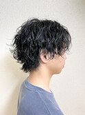 クセ毛on波巻パーマ♪