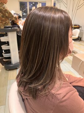 ヘアークラフト アニー 南郷18丁目店(HAIR CRAFT Annie) ハイライト　ベージュ