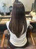 人気急上昇！カットカラーＷケア＋頭皮髪質改善ヘッドスパ３０分￥22,000