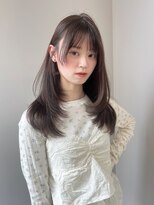 ボタン シブヤ(VOTAN SHIBUYA)&nbsp;レイヤーカット/透明感カラー/ベージュカラー/髪質改善/渋谷